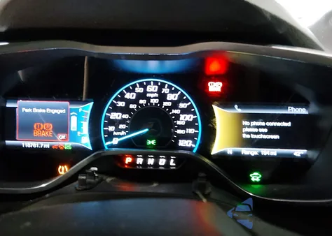 2016 Ford C-Max Hybrid Sel из США, поврежденный, VIN 1FADP5BU0GL100611